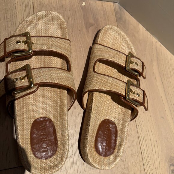 NWOT J Crew Marlow sandals in raffia - 10.5 - Picture 7 of 7